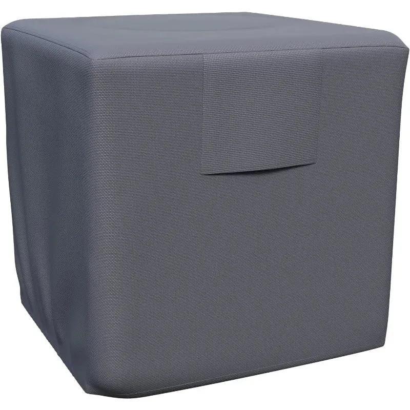Waterproof Outdoor Ac Cover Durable Oxford Fabric Gray 92 X 82 X 82 Cm