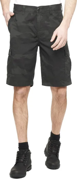Wearfirst Men's Camo Cargo Shorts w/Stretch Micro Ripstop | Day Hiker Short