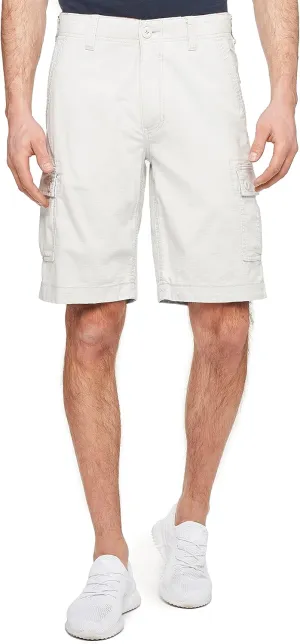 Wearfirst Men's Stretch Caution Ripstop Free-Band Day Hiker Cargo Shorts (as1, Waist, Numeric_36, Regular, Dawn Gray, 40)