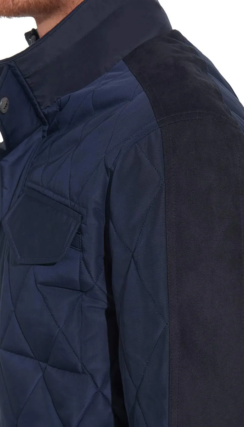 Weatherproof Mens Ultra Oxford Water and Wind Resistant Diamond Quilted 4 Pocket Insulated Jacket