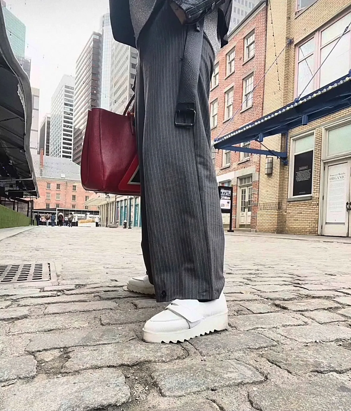 White Croco Loafers