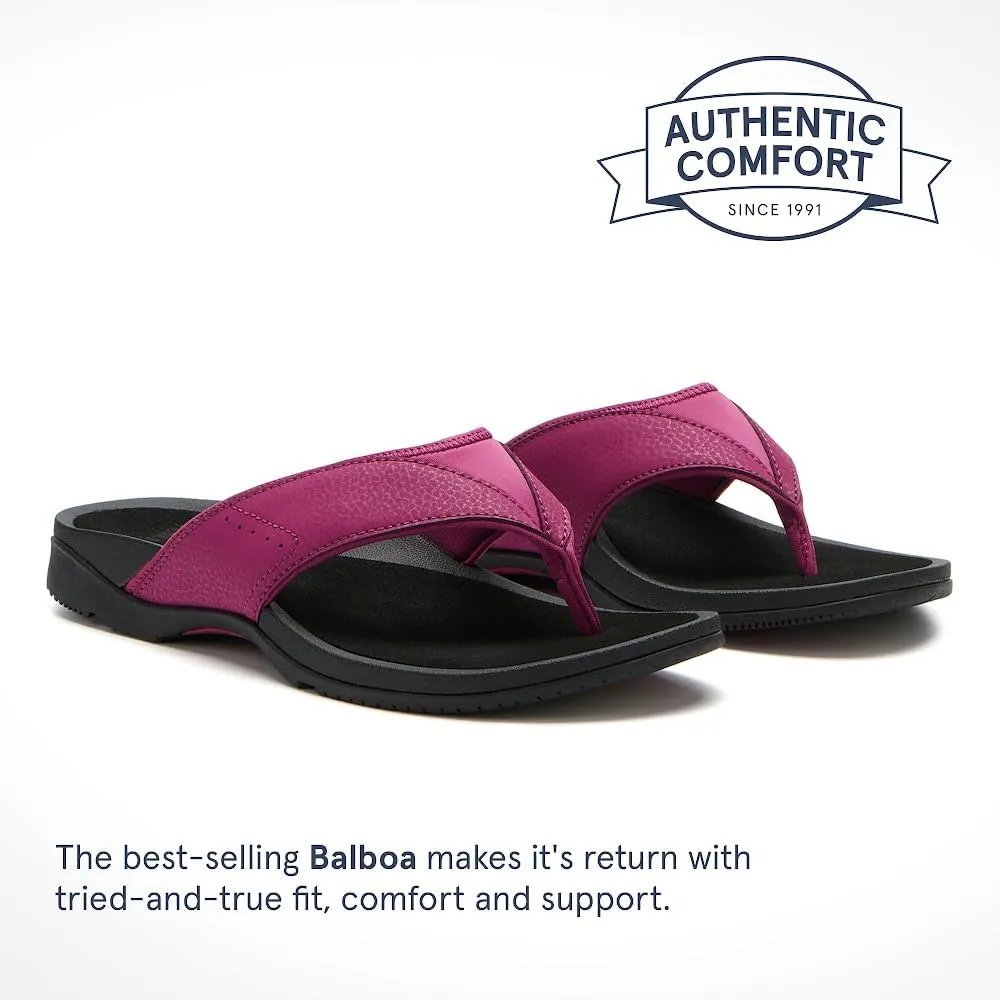 Women's Balboa Metatarsal Flip Flops | Arch Support Flip Flops | Orthopedic Sandals