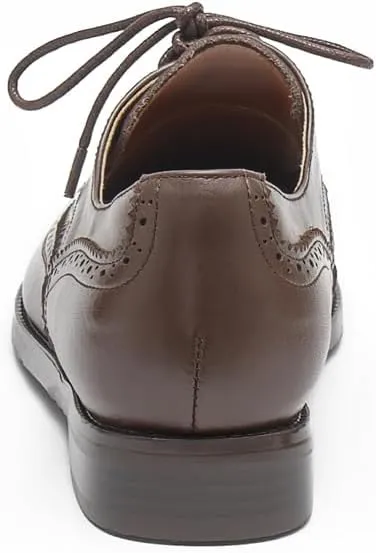 Women's Dress Brogue Lace-up Leather Oxford