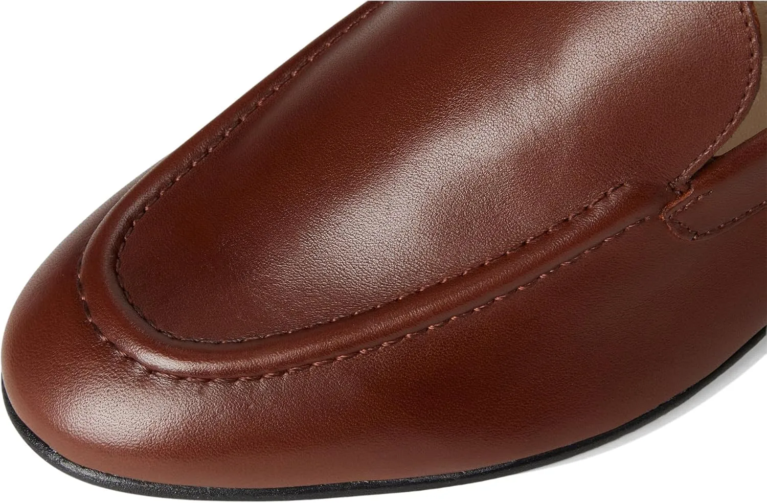 Womens Genuine Leather Casual Comfort Slip on Dress Loafer