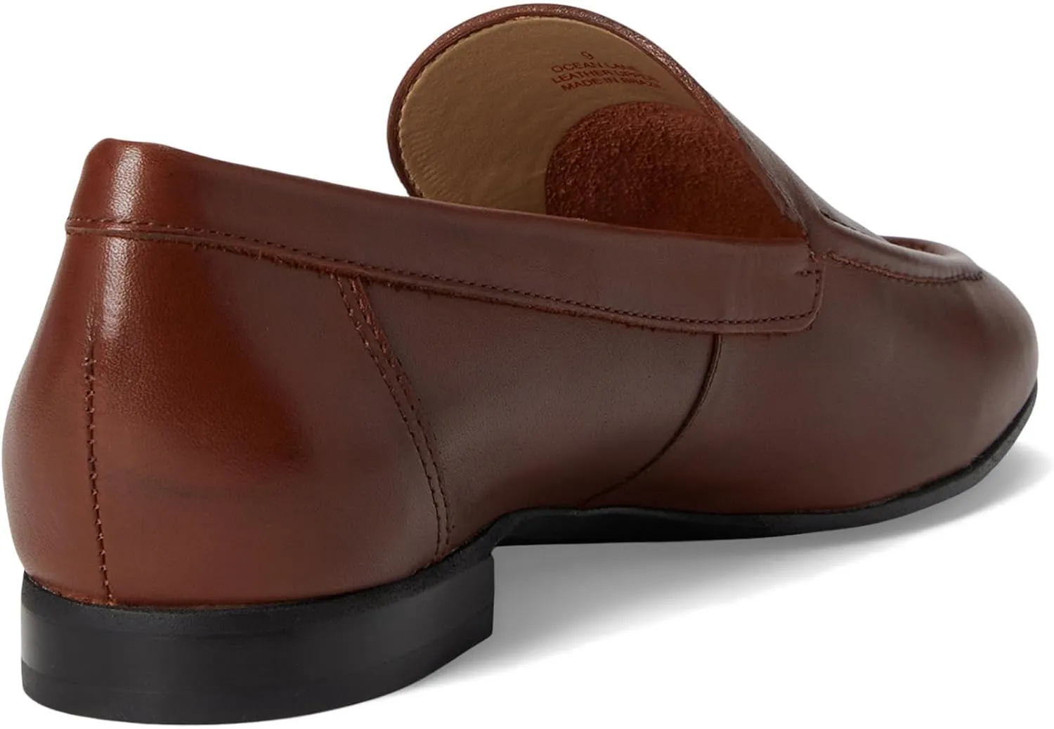 Womens Genuine Leather Casual Comfort Slip on Dress Loafer
