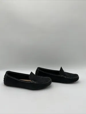 Women's Sperry Port Driver Round Toe Flats Black Size 8.5M - Very Good