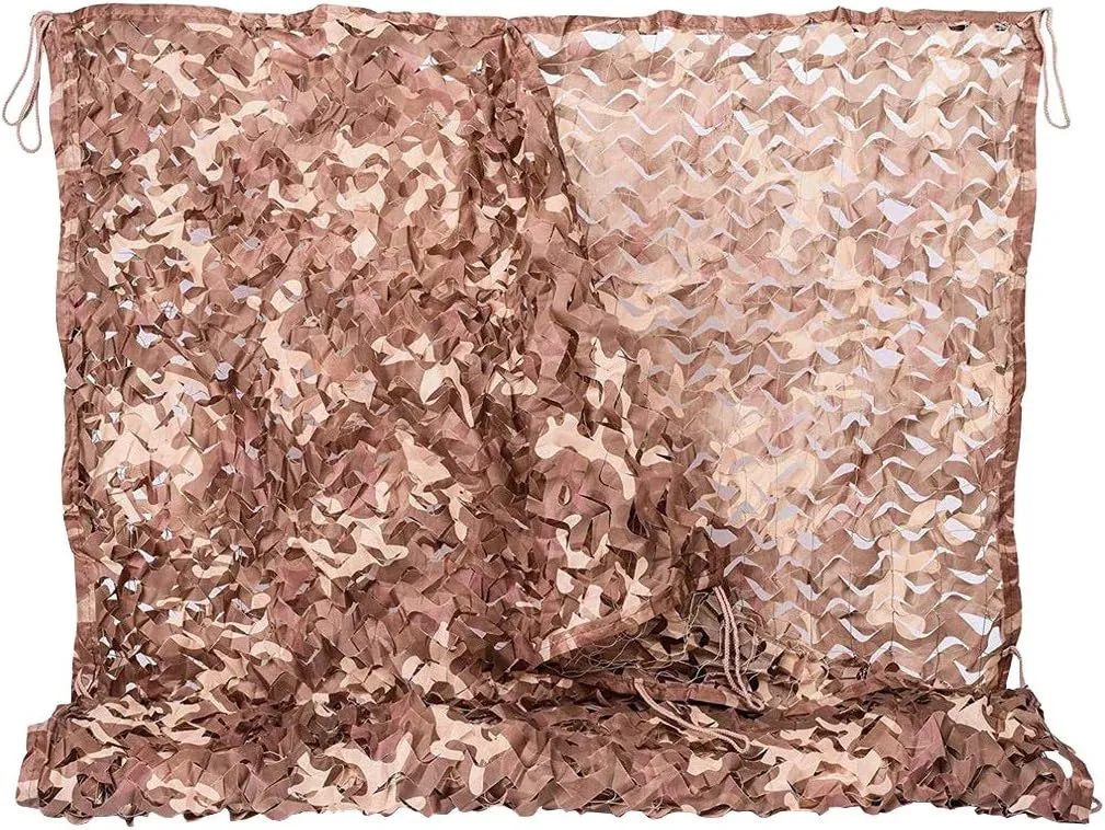 Woodland Camouflage Netting Outdoor Jungle UV Resistant Shade Camo Netting Military Mesh Nets Blinds for Shooting Camping Hunting Photography