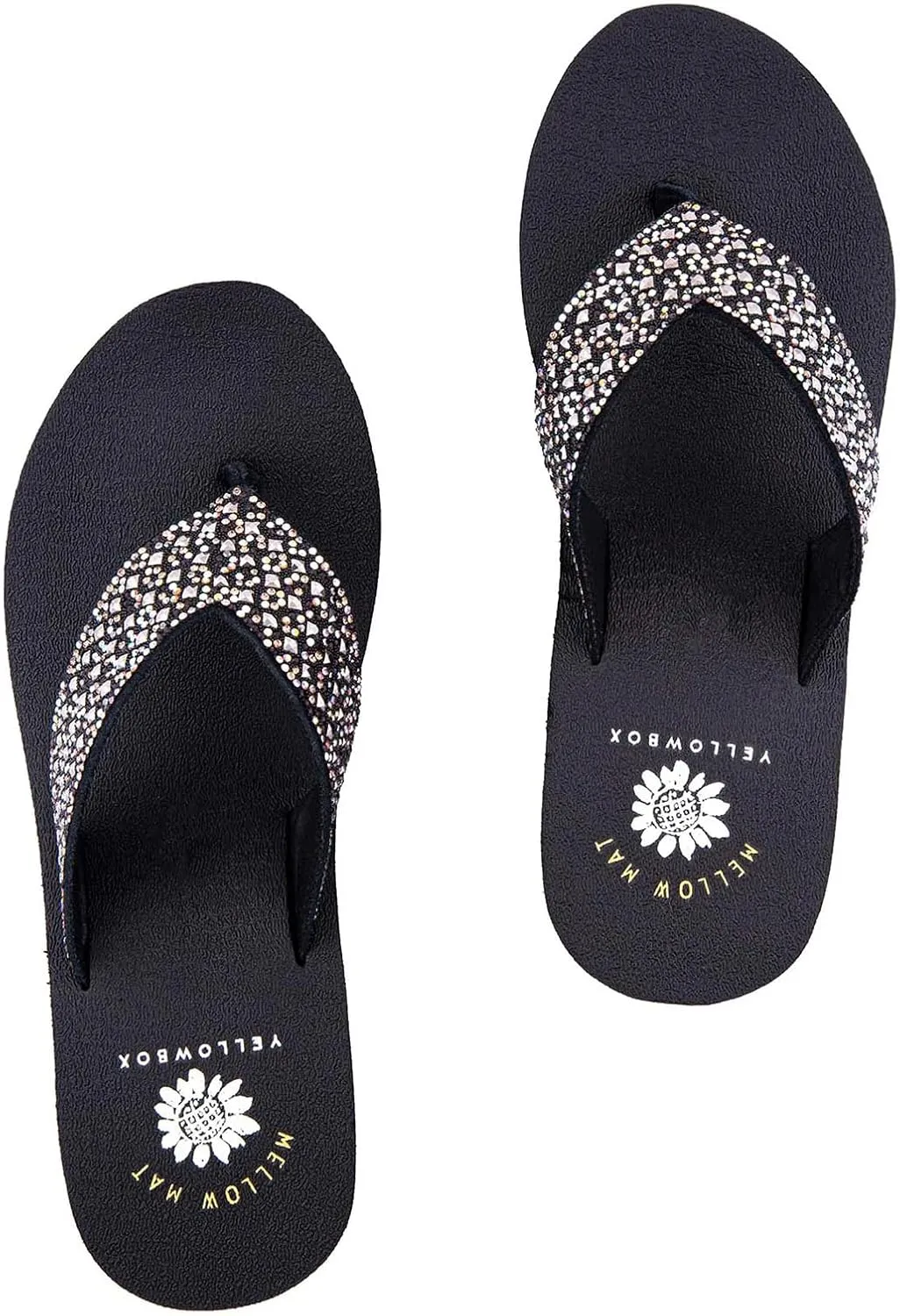 Yellow Box Women's Wyle Wedge Sandal, Round Toe, Medium-High 2.5 Inch Heel, 1 Inch Platform Comfortable Flip-Flop