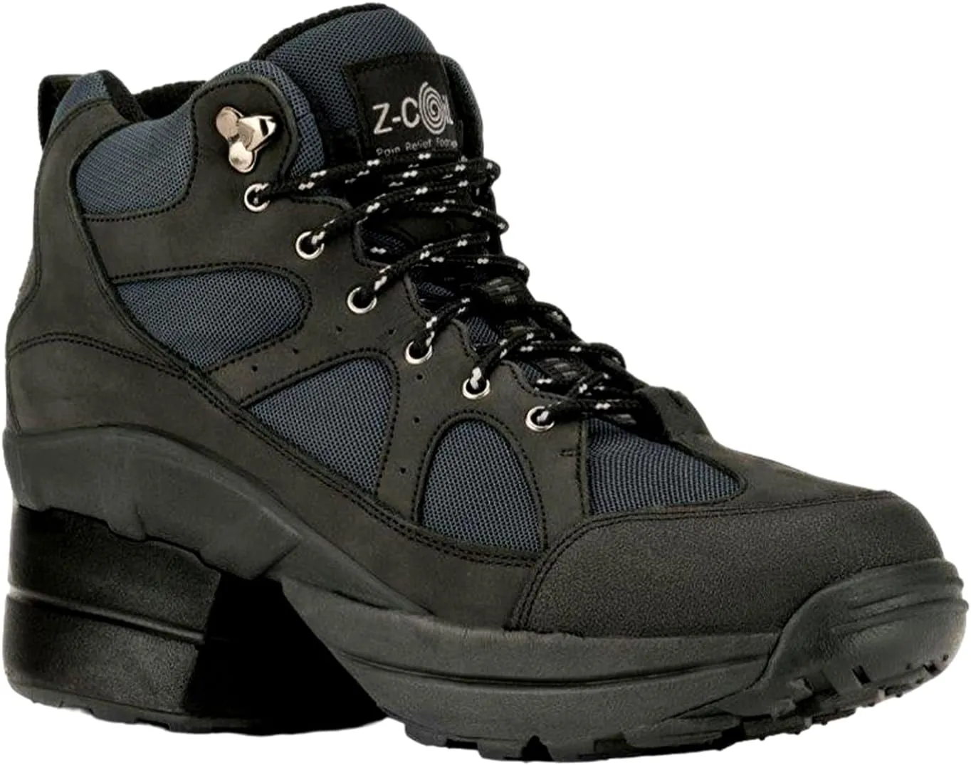 Z-CoiL Women's Outback Pain-Relief Footwear, Black, Enclosed CoiL