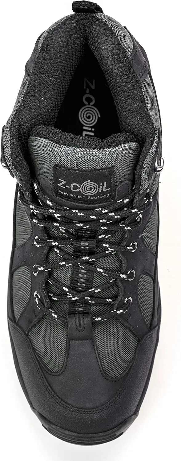 Z-CoiL Women's Outback Pain-Relief Footwear, Black, Open Coil