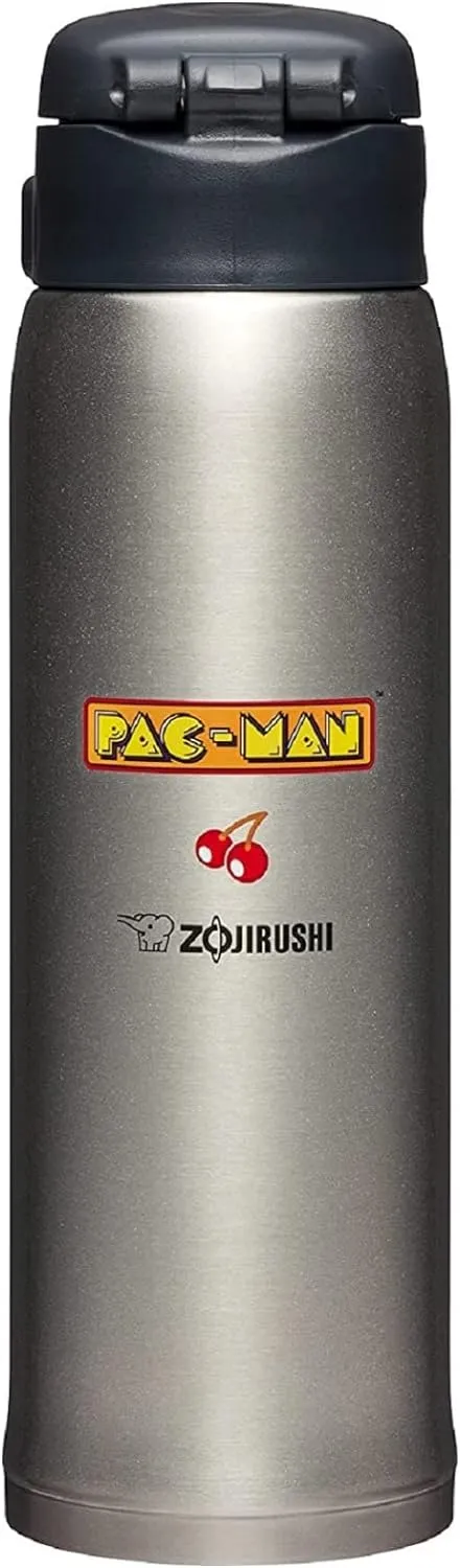 Zojirushi SM-SHE48PAXA Stainless Steel Mug (16 oz, PAC-MAN Stainless)