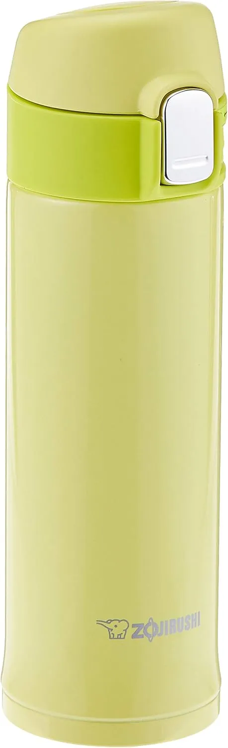 Zojirushi Stainless Vacuum Mug, 10 oz/0.30 L, Lime Yellow