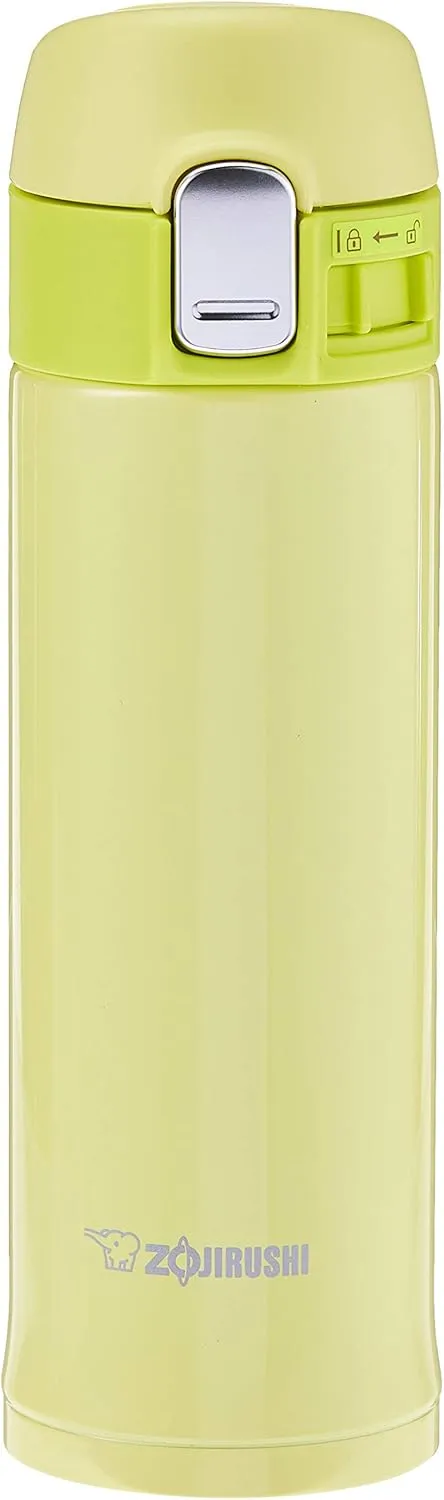Zojirushi Stainless Vacuum Mug, 10 oz/0.30 L, Lime Yellow