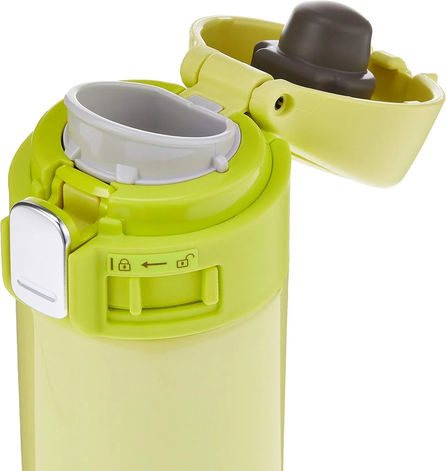 Zojirushi Stainless Vacuum Mug, 10 oz/0.30 L, Lime Yellow