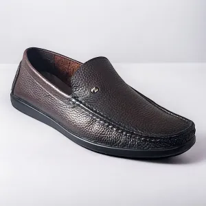 ZOOM D1315 BROWN Men's Loafers/Leather Shoes