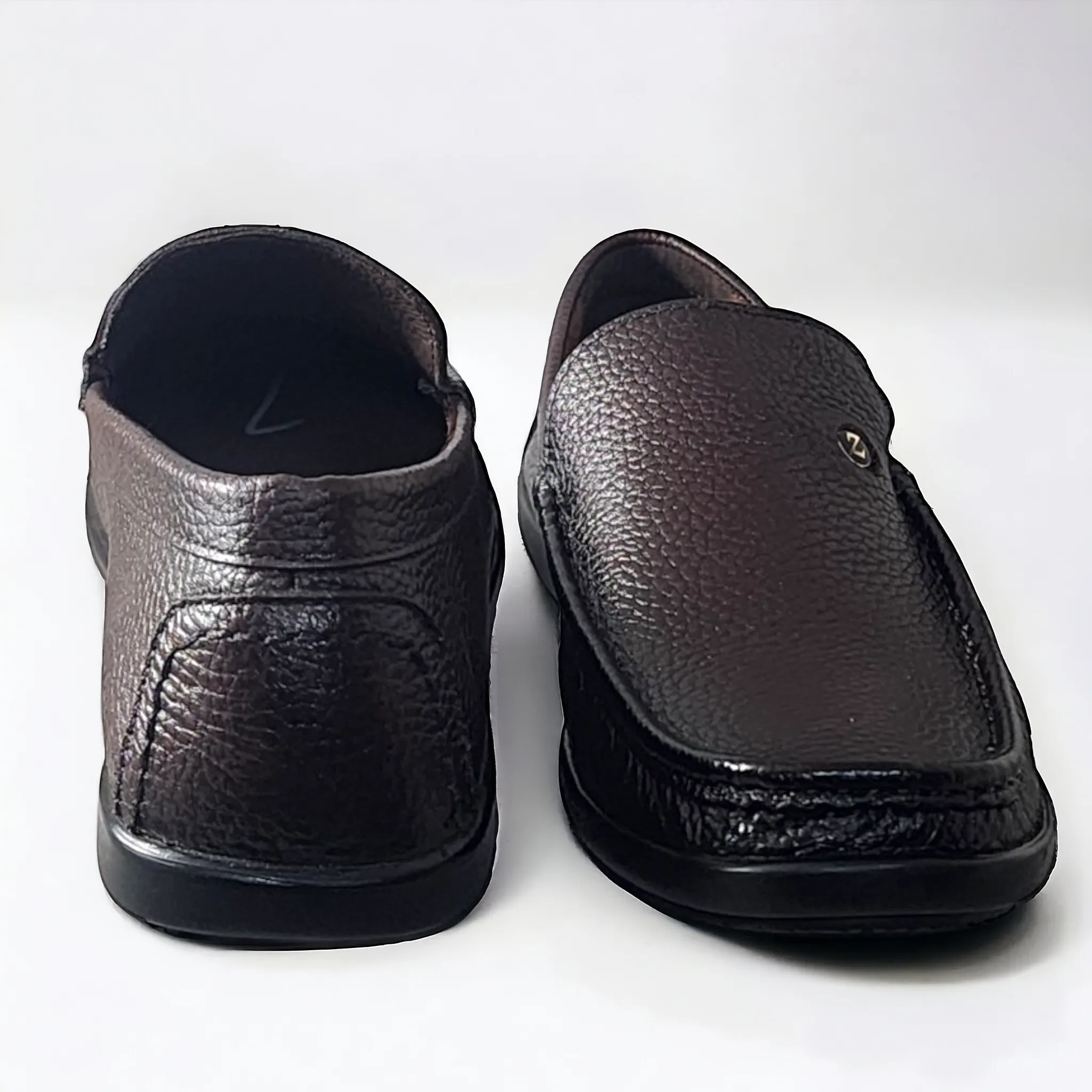 ZOOM D1315 BROWN Men's Loafers/Leather Shoes