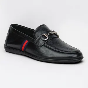 ZOOM D9845 BLACK Men's Loafers/Leather Shoes